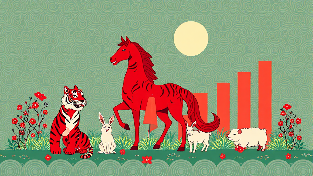 2026년 삼재띠 확인 (illustration 스타일)