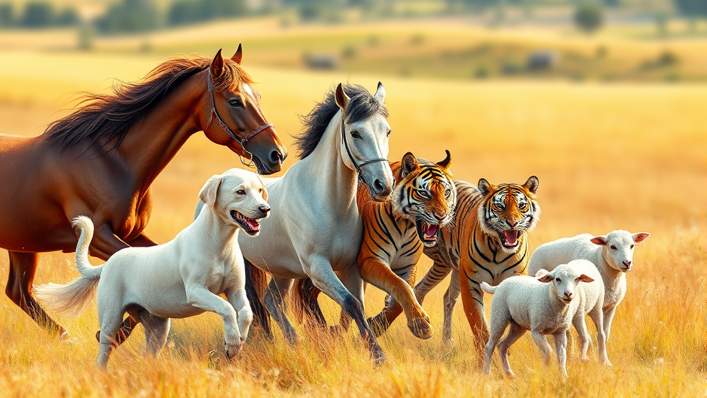 말띠와 잘 맞는 띠, 상극인 띠 (realistic 스타일)