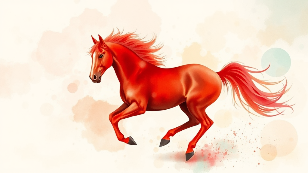 2026년 띠별 운세 (참고) (watercolor 스타일)