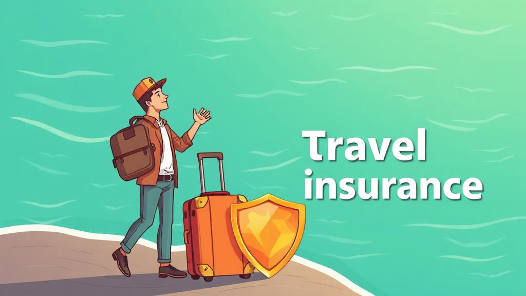 여행자보험, 왜 필요할까요? (illustration 스타일)